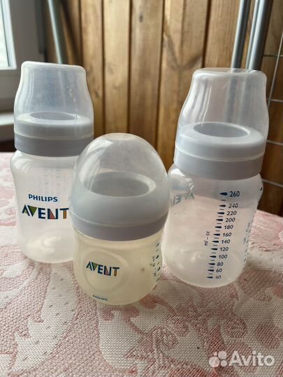 Бутылочки Avent, вещи пакетом