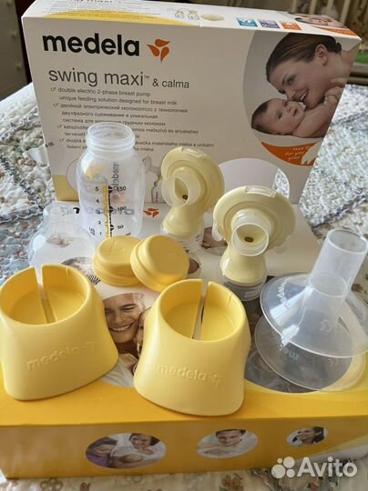 Молокоотсос электрический двойной medela