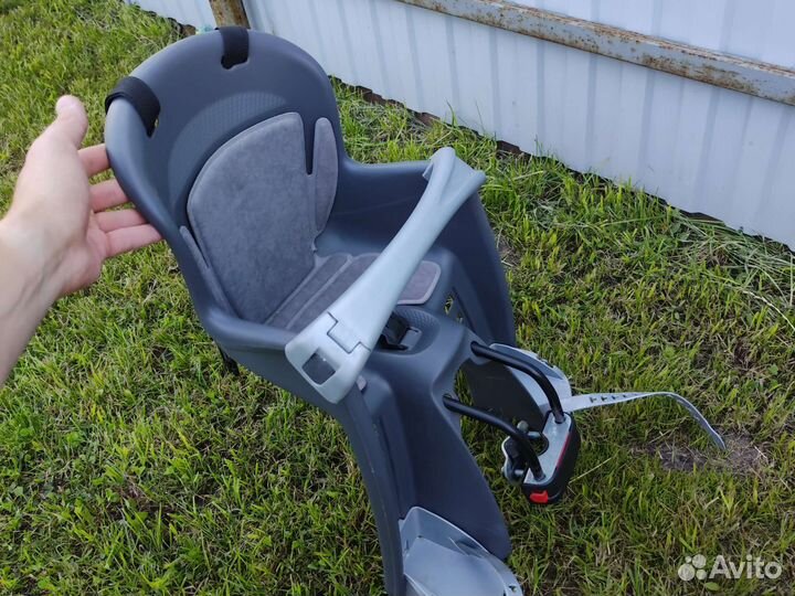 Детское кресло для велосипеда на раму