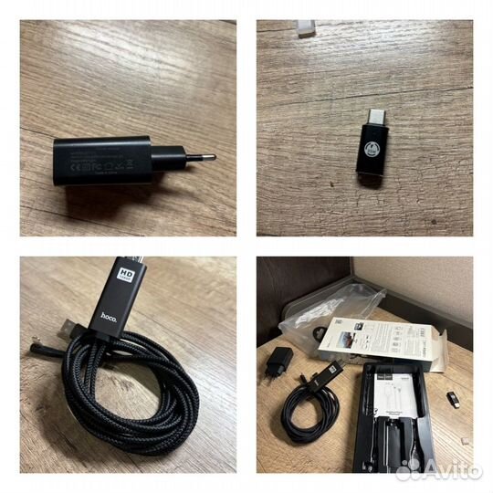 Hoco UA14 Кабель-переходник hdmi-lightning-type C