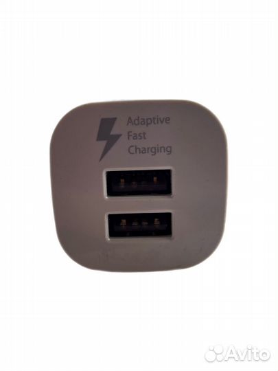 Адаптер -зарядка с разъемом 2 USB (2.1А samsuhg)
