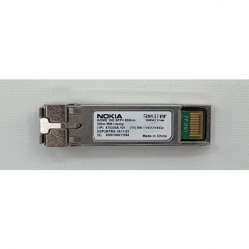 [MTRS-1A11-03] Трансивер Nokia, Sfp+, 9.8 Gb, 300m