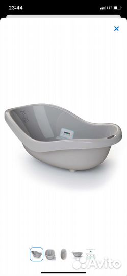 Ванночка для купания с термометром