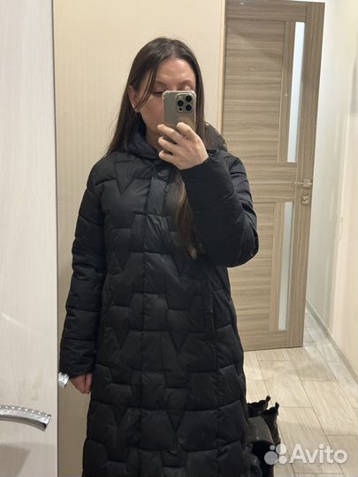 Пуховик женский длинный 44 46