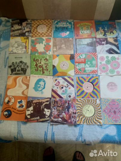 Виниловые пластинки СССР