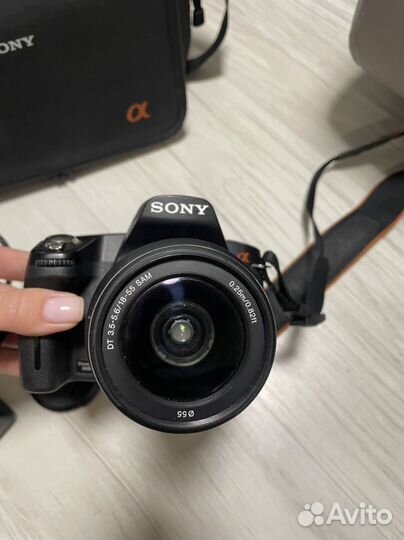 Зеркальный фотоаппарат sony