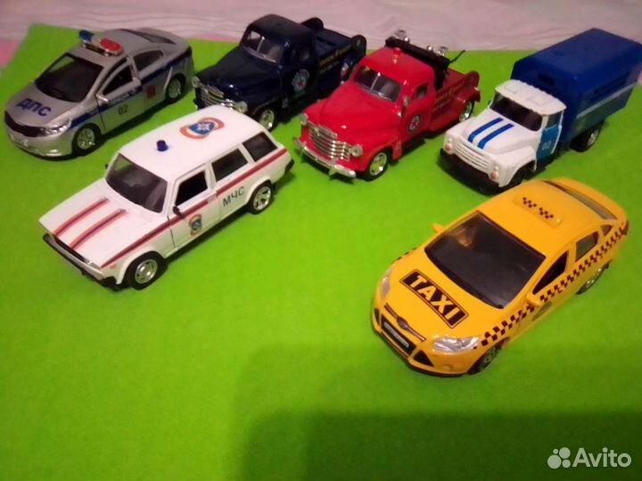 Набор машинок по штучно 150