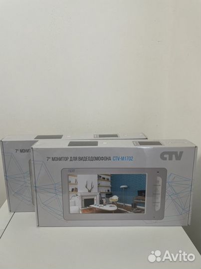 CTV-M1702 W - цветной монитор видеодомофона 7
