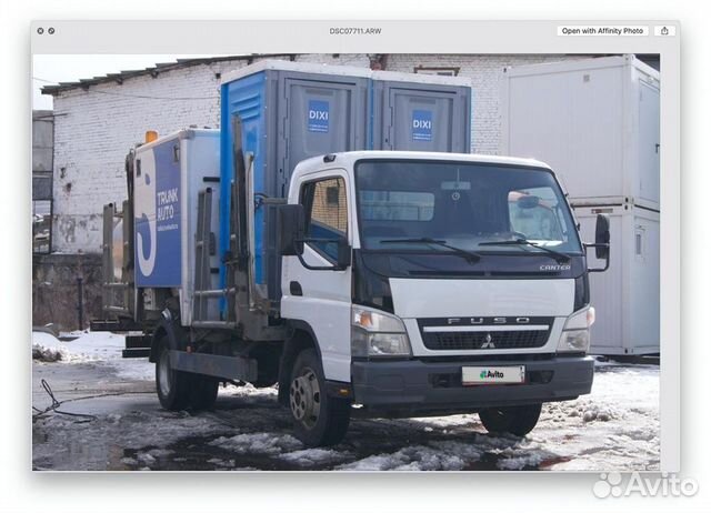 Вакуумная машина mitsubishi fuso
