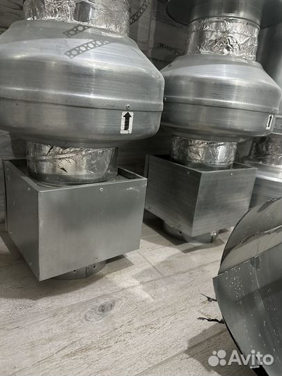 Канальный вентилятор/ шумоглушитель