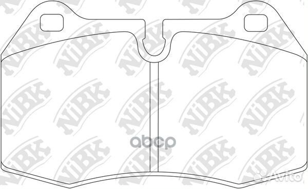 Колодки тормозные дисковые honda integra 2.0 20