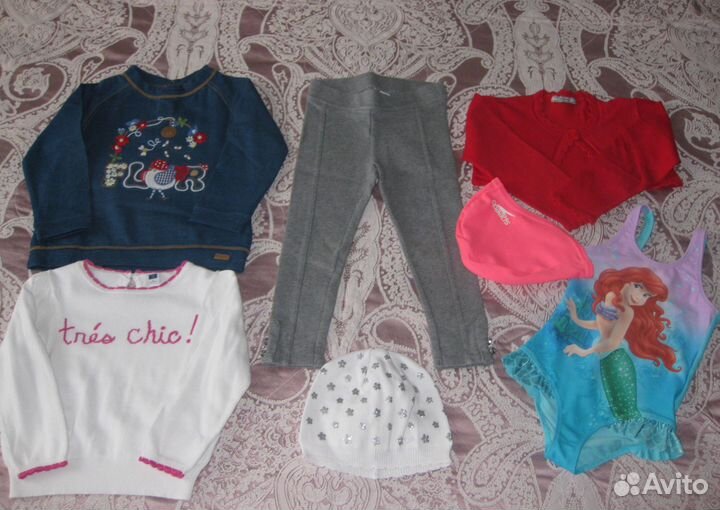 Красивая одежда на девочку 3-х лет