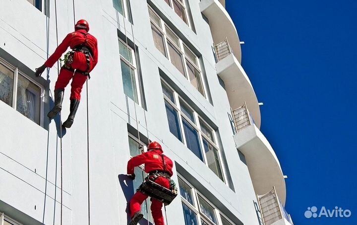 Мойка Окон Промышленный Альпинизм Мойка Фасадов