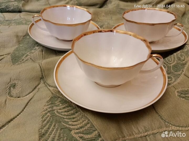 Чайные пары Дулево