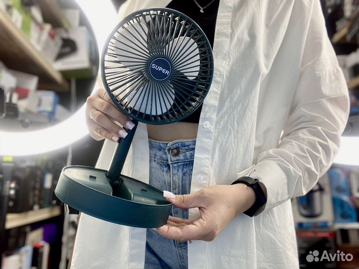 Портативный вентилятор 8 часов работы