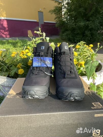 Новые Зимние Ботинки Salomon Shelter Black