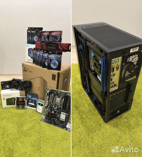 Игровой пк i5/16Gb DDR4/M2/SSD/HDD/RTX2060 OC