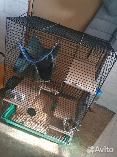 Клетка для шиншиллы