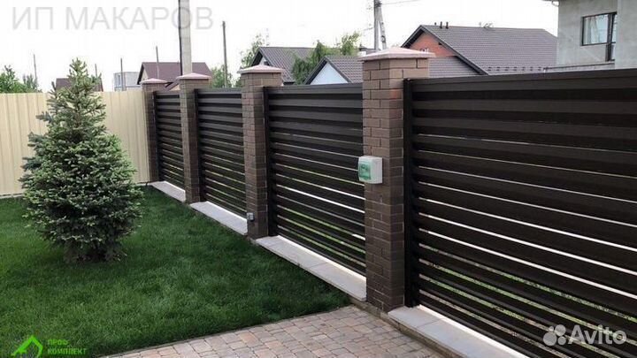 Забор - жалюзи