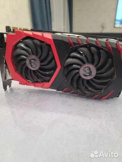 Видеокарта MSI gtx 1080 gaming X 8gb