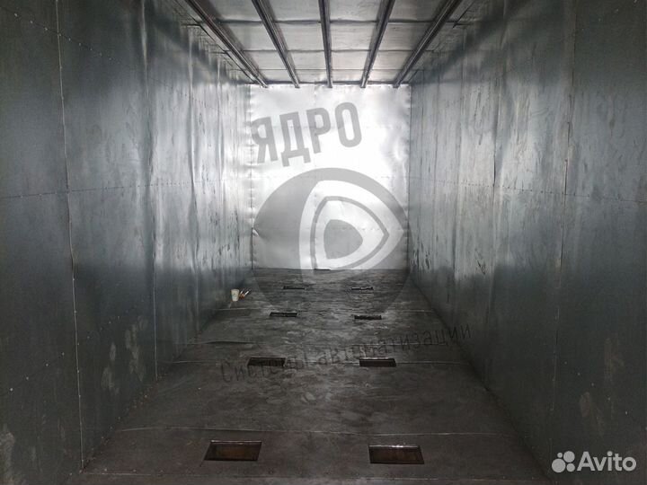 Печь порошковой покраски 33м3