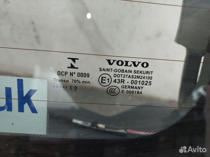 Крышка багажника Volvo XC60, 2013