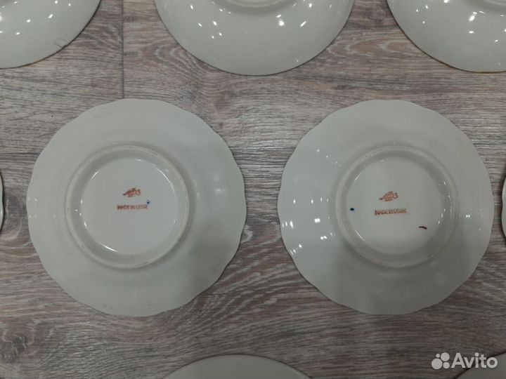 Тарелки фарфоровые СССР