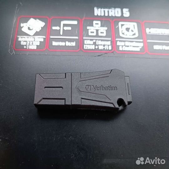 Флешка Verbatim Tough Max 32 гб, черный