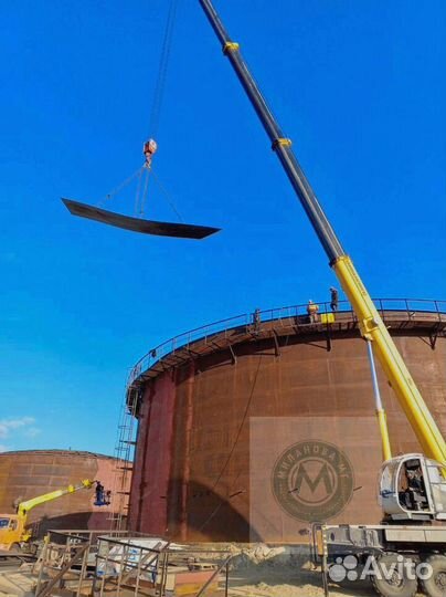 Резервуар от завода 25 м3 и более. рвс