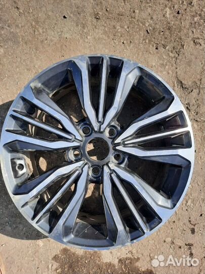 Geely emgrand X7 диск литой поврежден