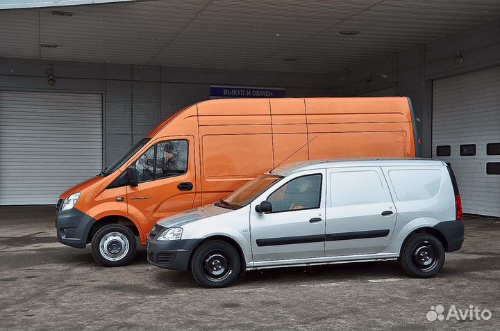 Водите на личном автомобиле Газель/Ларгус