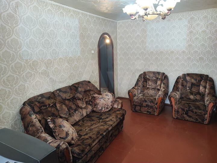 3-к. квартира, 68,9 м², 1/2 эт.