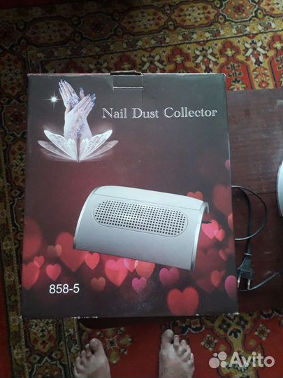 Настольная маникюрная вытяжка