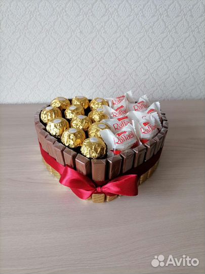 Торт сердце мерси