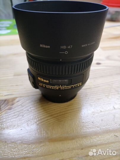 Объектив Nikon 50 mm f1,4G AF-S Nikkor