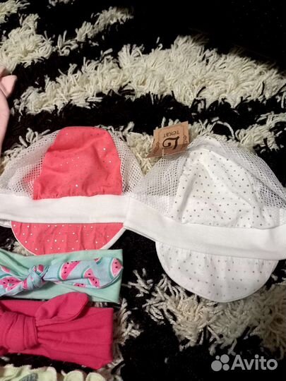 Шапочки, кепочки, повязки