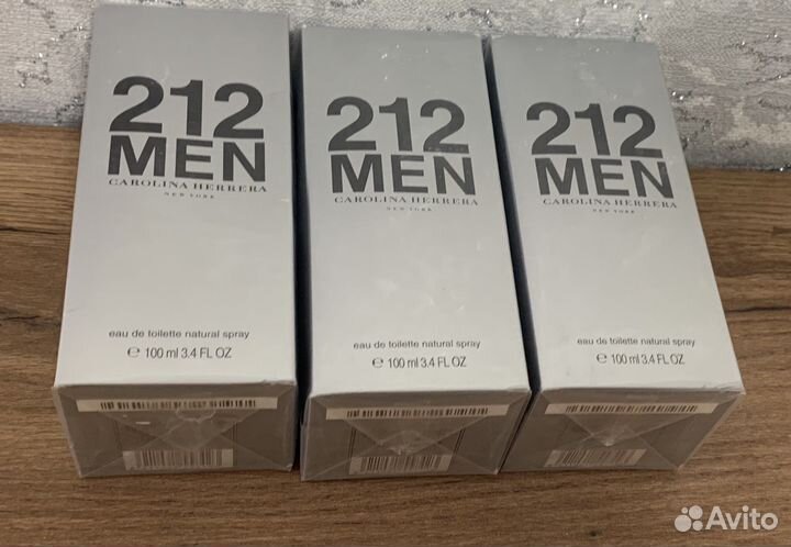 Мужская туалетная вода Carolina herrera 212 Men