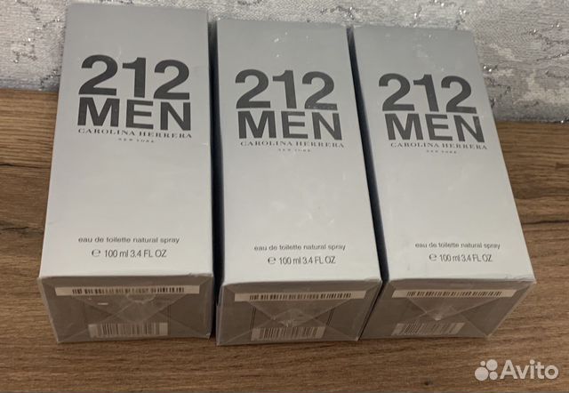 Мужская туалетная вода Carolina herrera 212 Men