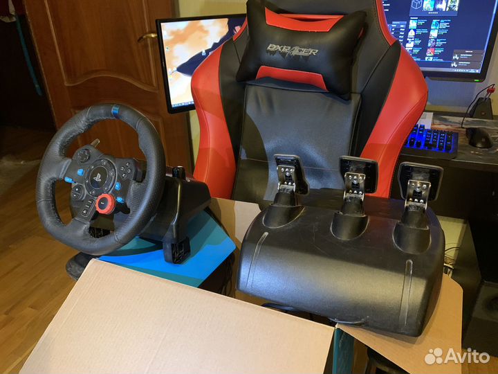 Руль logitech g29