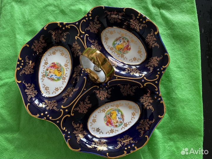 Тарелки десертные фарфор