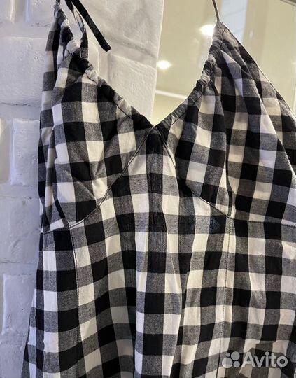 Сарафан в клетку H&M
