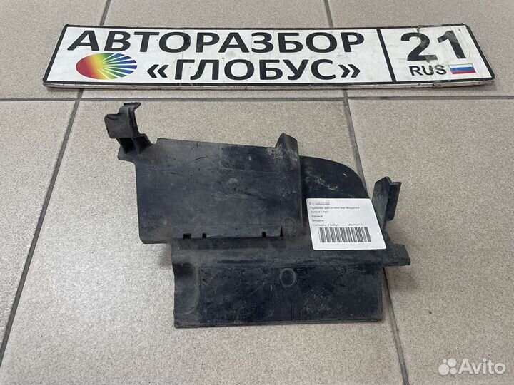 Пыльник двигателя боковой renault megane II