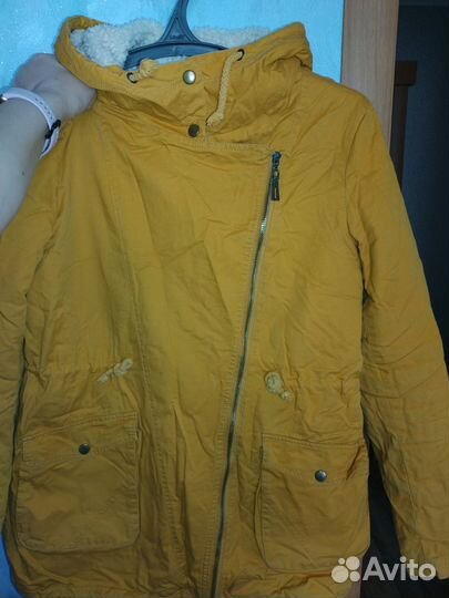 Продаю тёплую парку б/у