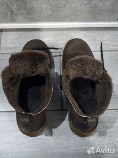 Мужские кожаные ботинки