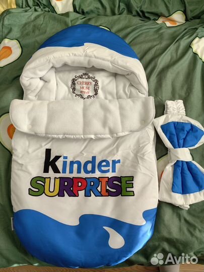 Конверт на выписку для мальчика осень