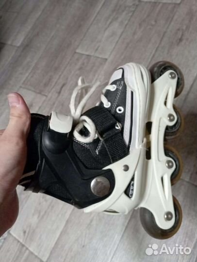 Ролики детские черные