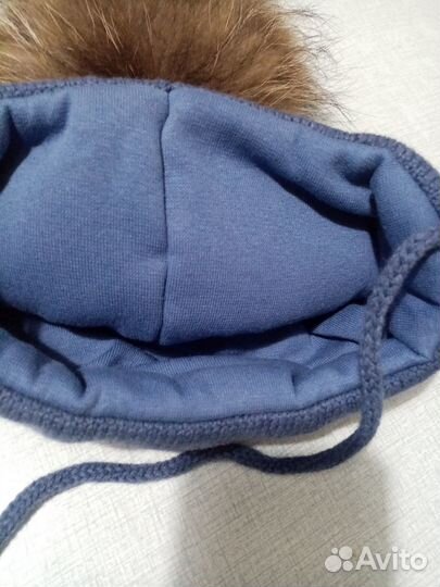 Шапка зимняя Журавлики 52-54