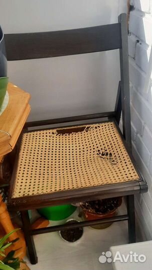 Два Стула складные. Натуральное дерево