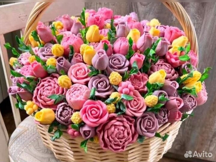 Шоколадные букеты, клубника в шоколаде, сладости