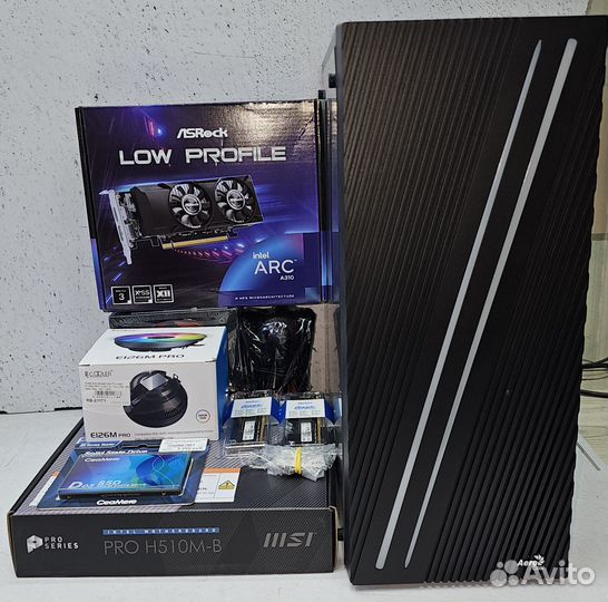 Игровой компьютер Byte-Furyon Intel Core i3-10100F 500W SSD 480гб DDR4 16гб Intel Arc A310 Win11